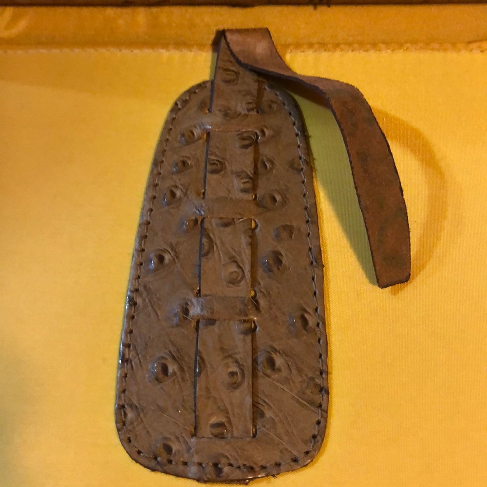 Antique John Wanamaker Ostrich Men’s Cigar Humidor.  Original one of a kind!! - Picture 8 of 11
